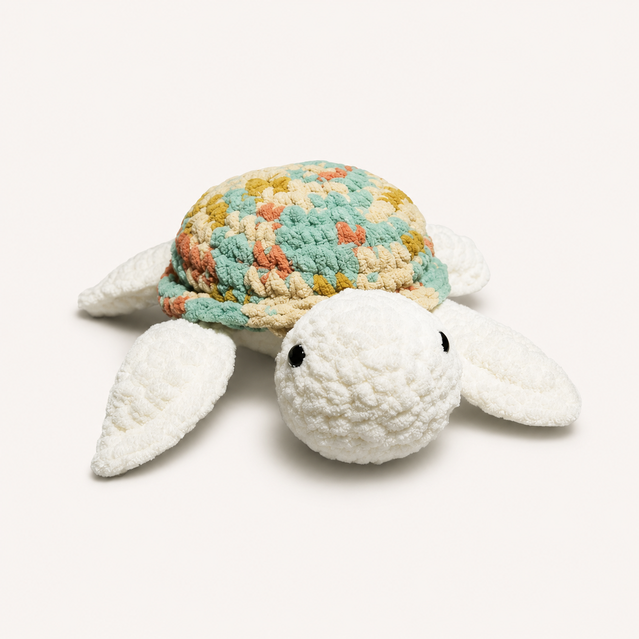 Custom Crocheted Plush Turtle