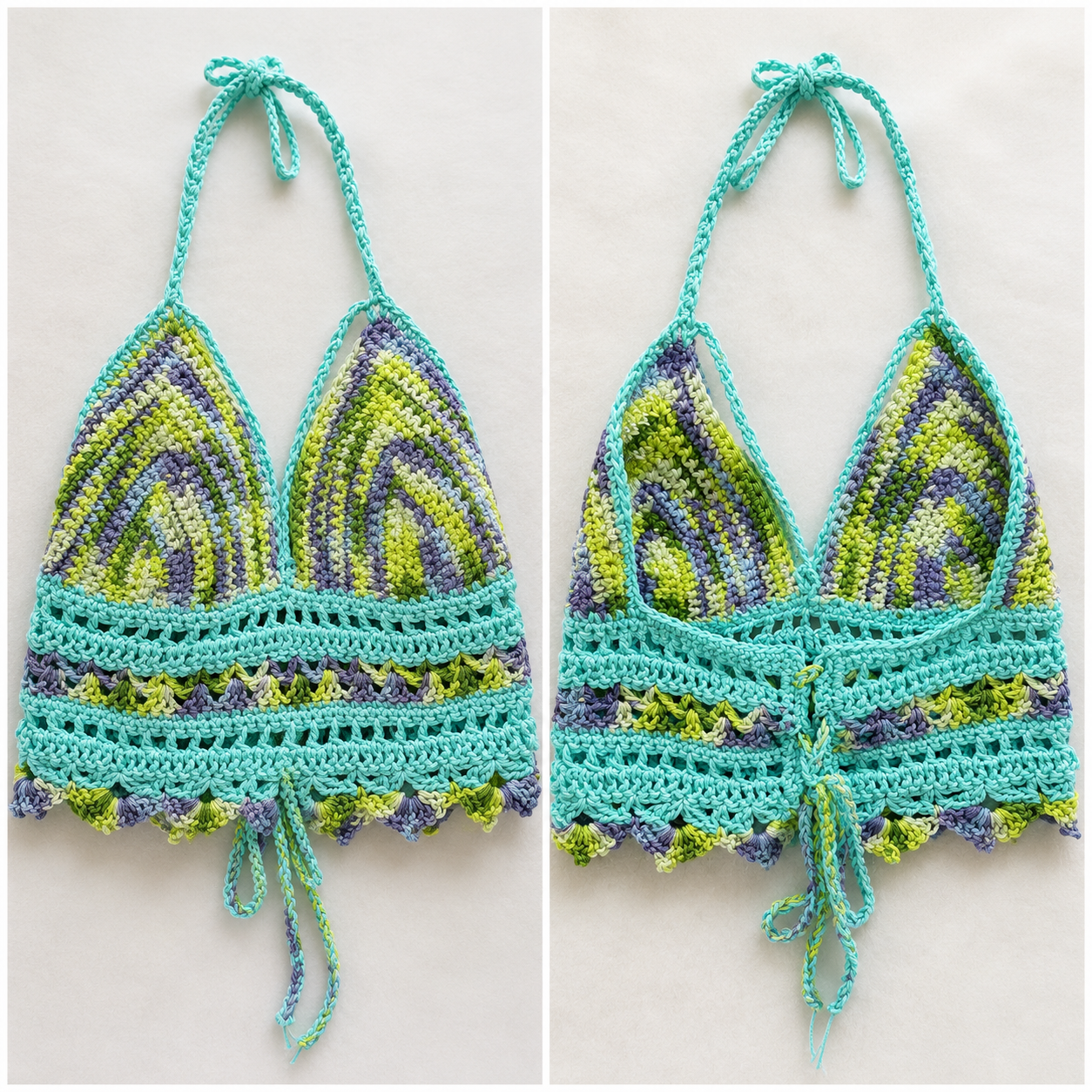 Custom Crochet Crop Top