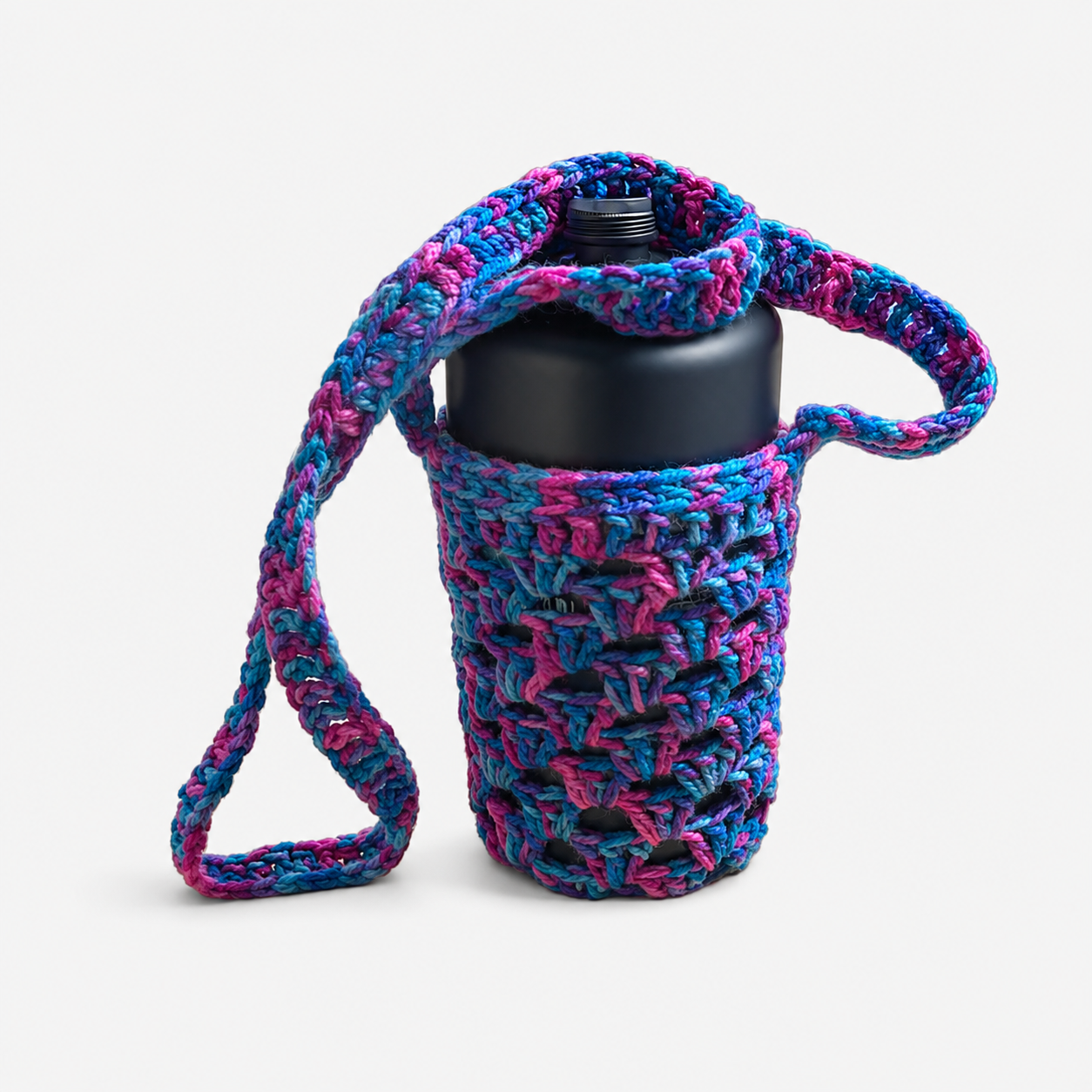 Custom Crocheted Bottle Holder