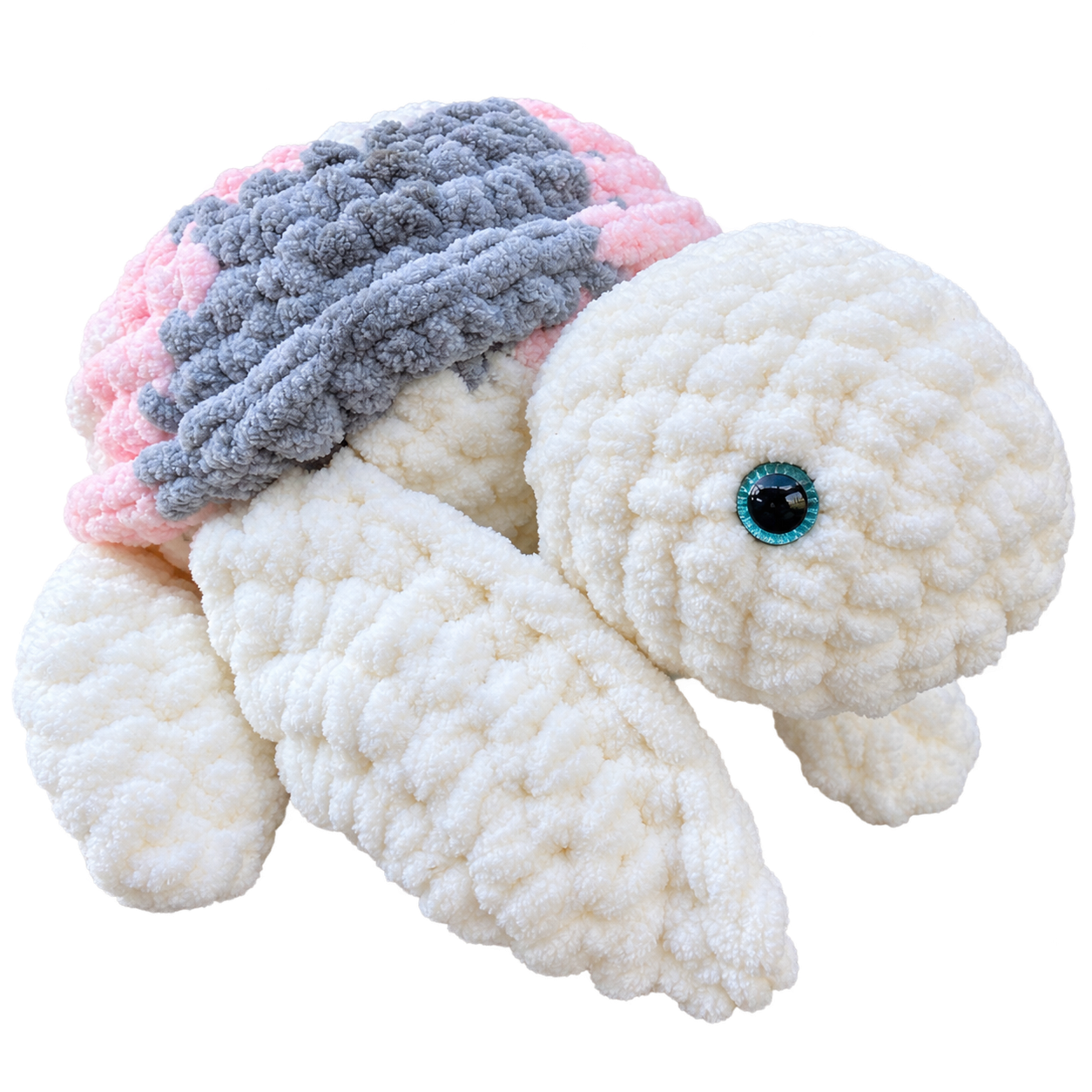 Custom Crocheted Plush Turtle