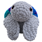 Custom Crocheted Plush Turtle