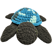 Custom Crocheted Plush Turtle