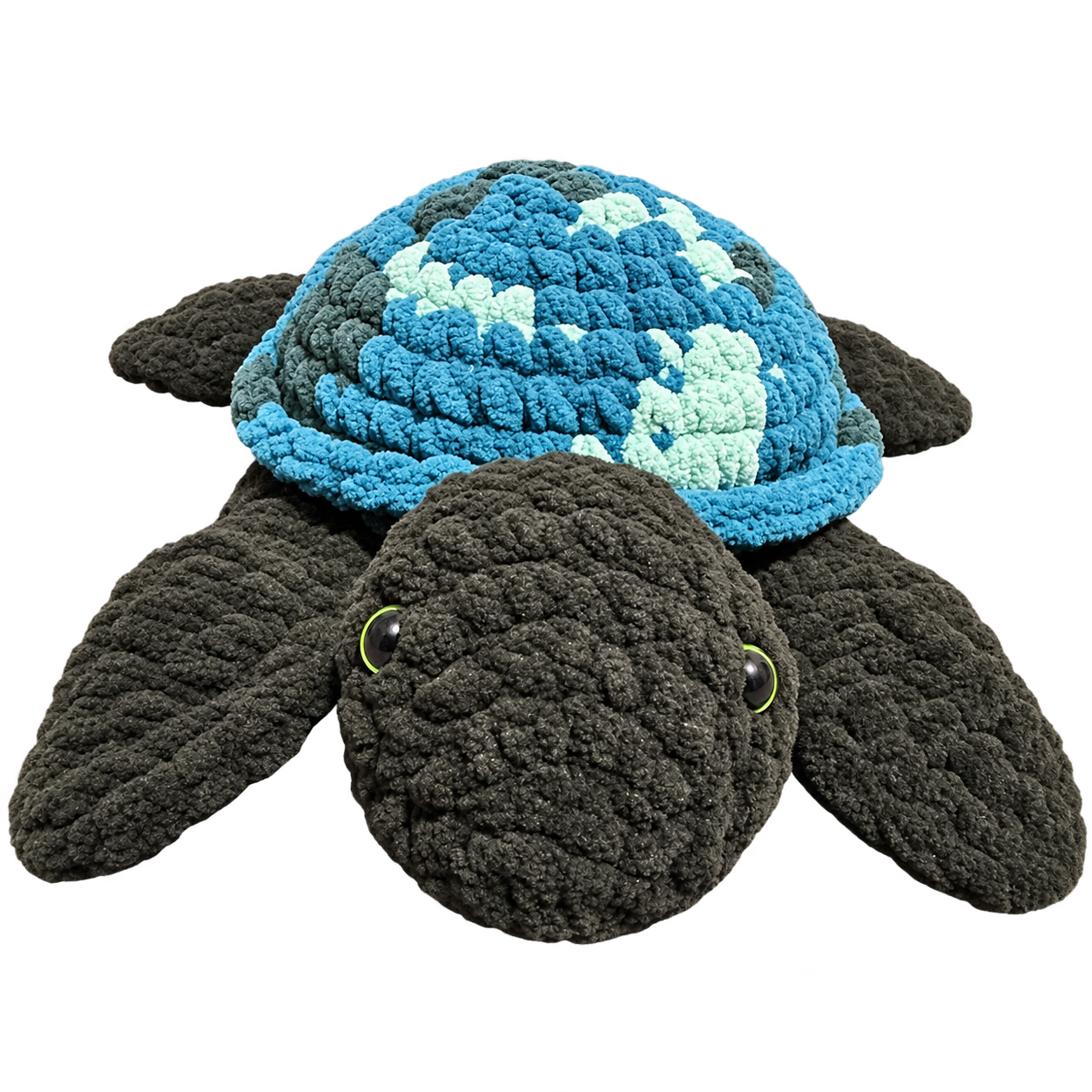 Custom Crocheted Plush Turtle